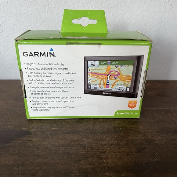 Garmin 010-01198-01 Nuvi 55LM 5in GPS + Lifetime Map Updates - Black - Picture 4 of 9